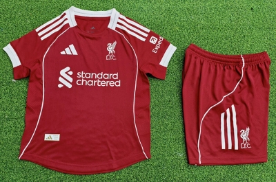 2526 Li Home kids player version soccer jersey